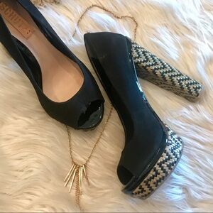 Nearly new SCHUTZ Platform Heels